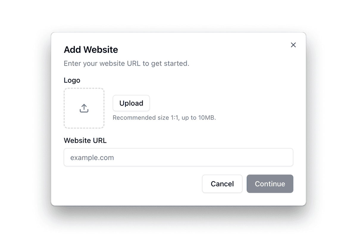 Screenshot of Sigentra interface showing the process of adding a new domain for monitoring